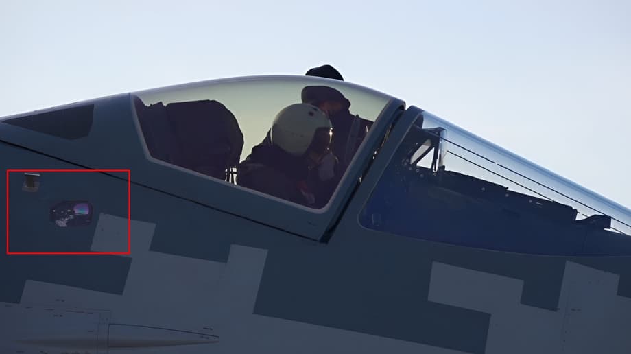 Модуль&nbsp;101КС-О на истребителе Су-57