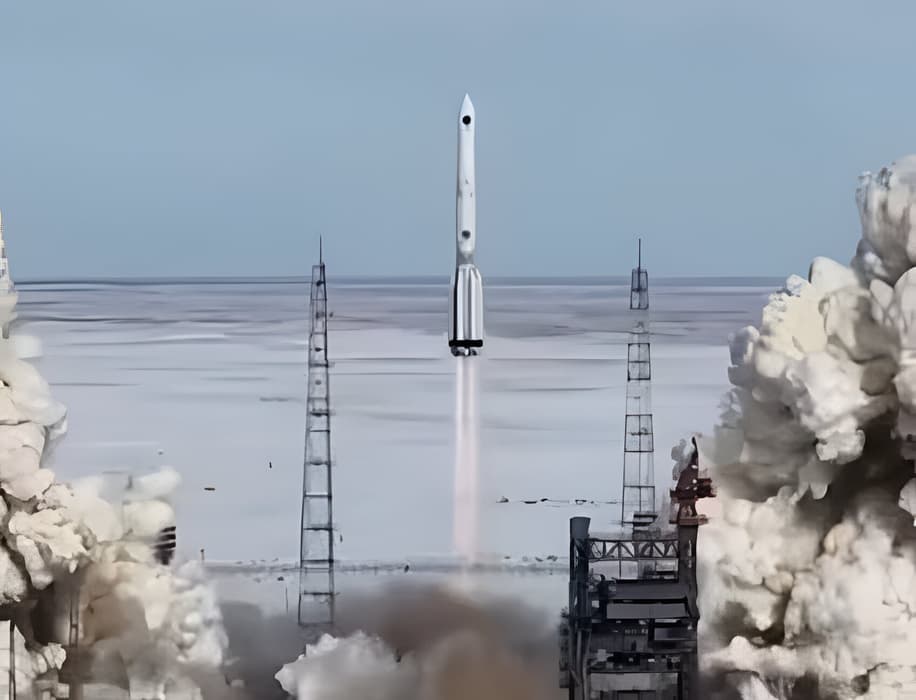 Старт ракеты «Протон-М» с «Электро-Л» №5