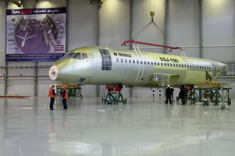 Fuselage del SSJ-100