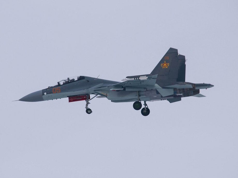 Su-30SM of the Air Force of Kazakhstan