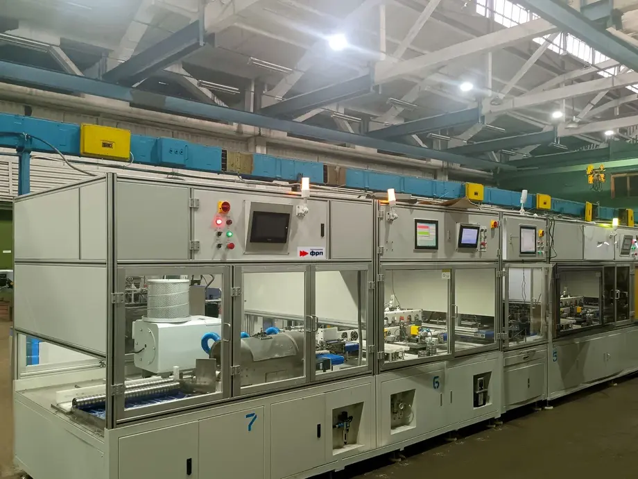 Новая линия АПЗ-20 по выпуску радиальных подшипников