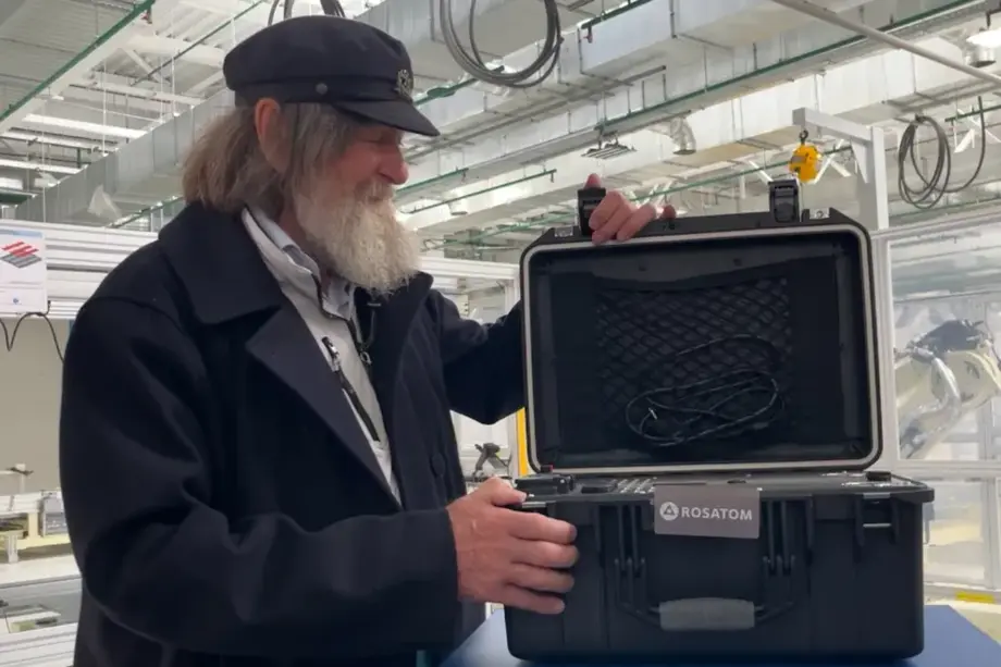 Fedor Konyukhov received an energy storage device from the state corporation "Rosatom"