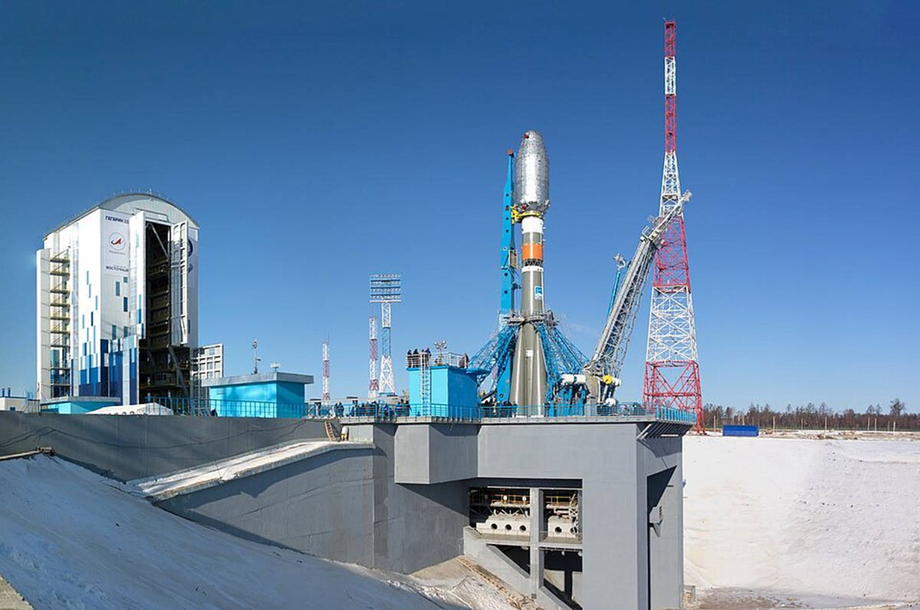 Launch of the Soyuz-2.1b carrier rocket from the Vostochny Cosmodrome