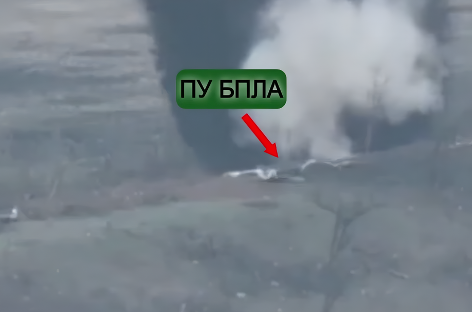 Puesto de mando de UAV destruido por el T-72B3M