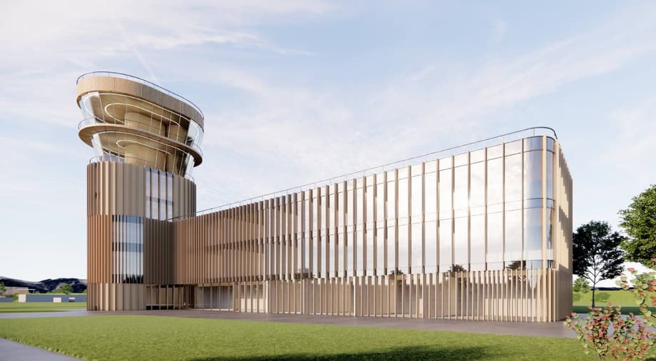 Project of the Arkhyz airport terminal complex in Karachay-Cherkessia