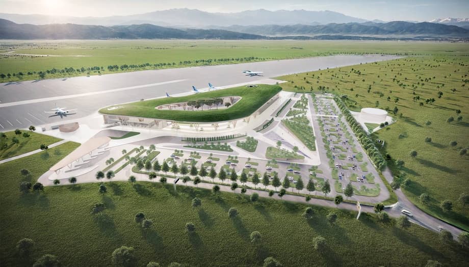 Project of the Arkhyz airport terminal complex in Karachay-Cherkessia