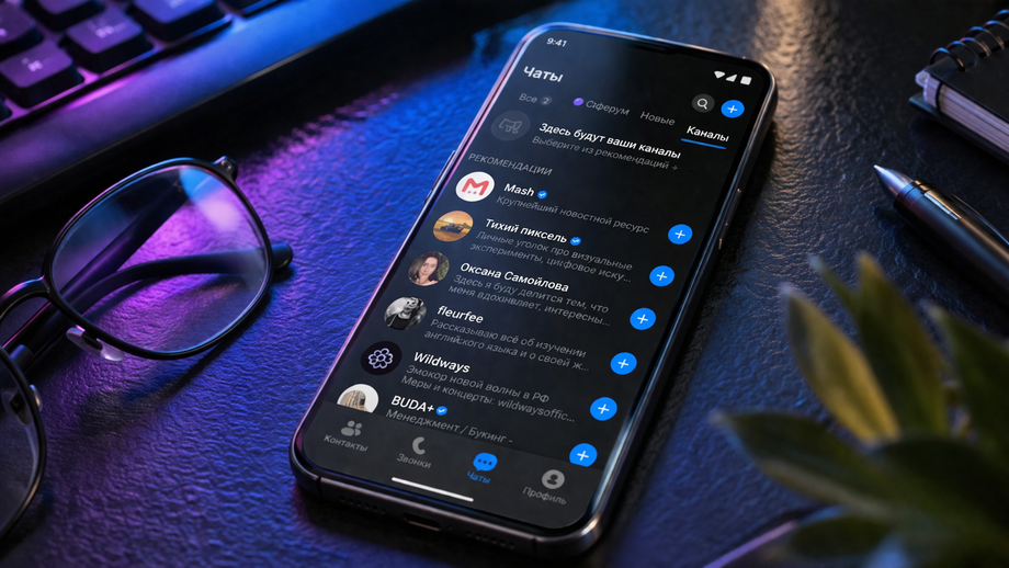 Interfaz de la aplicación Max