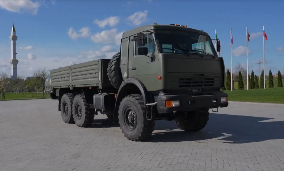 KamAZ-5350 for the Ministry of Emergency Situations of Chechnya