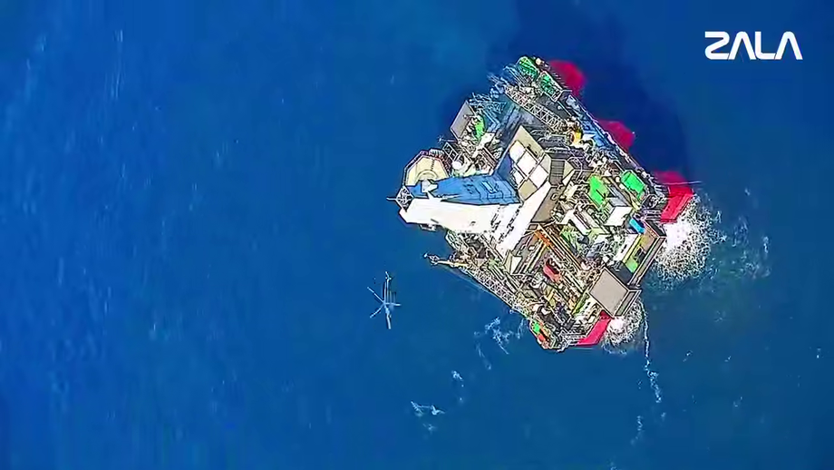 Учения по защите объектов ТЭК на Сахалине