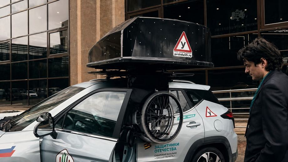 Адаптированный «Москвич 3» для людей с ограниченной мобильностью