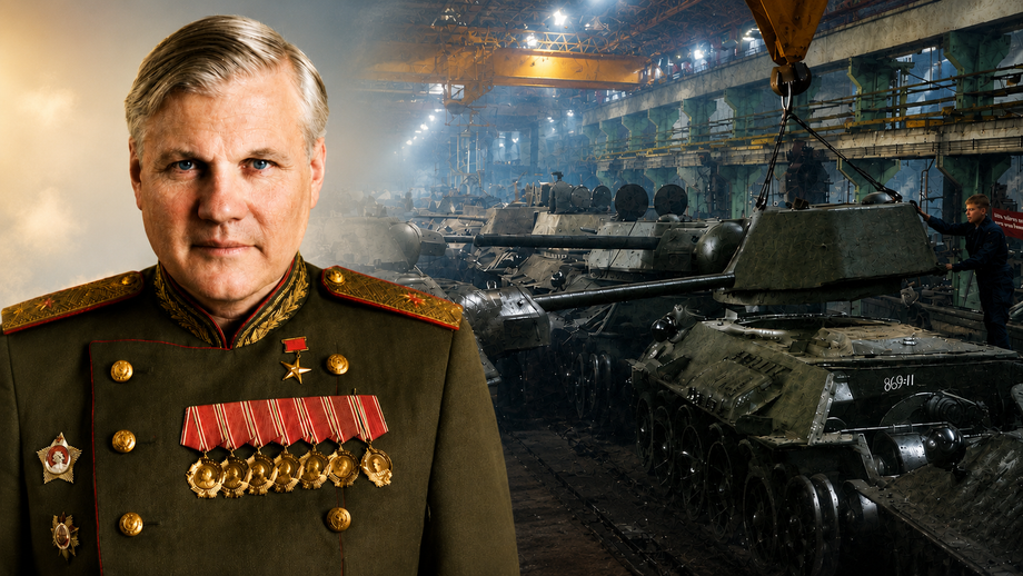 Юрий Максарёв. Производство Т-34 на Урале. Архивные кадры