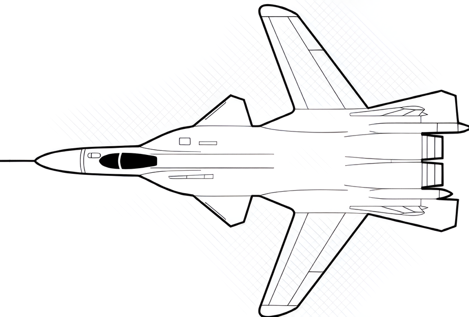 Модель Су-47