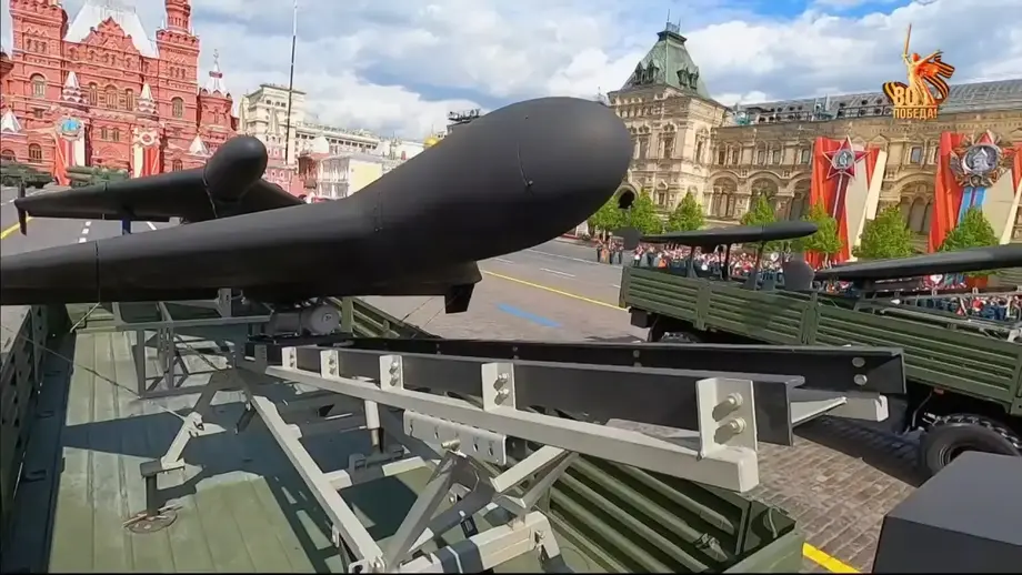 Дроны «Гарпия» на параде Победы в Москве в 2025 году