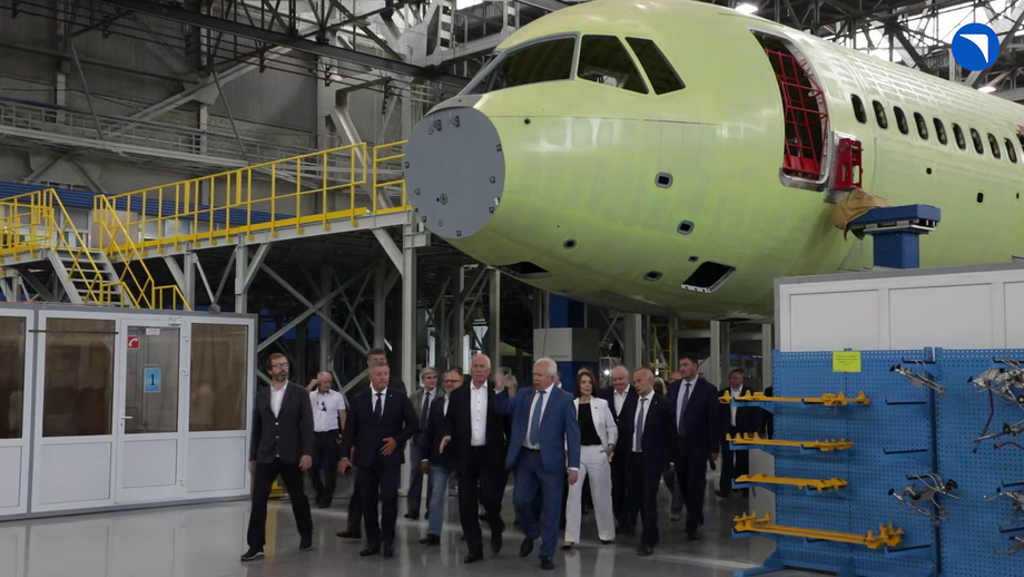 производство самолёта МС-21 на заводе ИАЗ