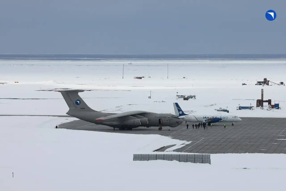 Ил-114-300 на испытаниях в Арктической зоне 