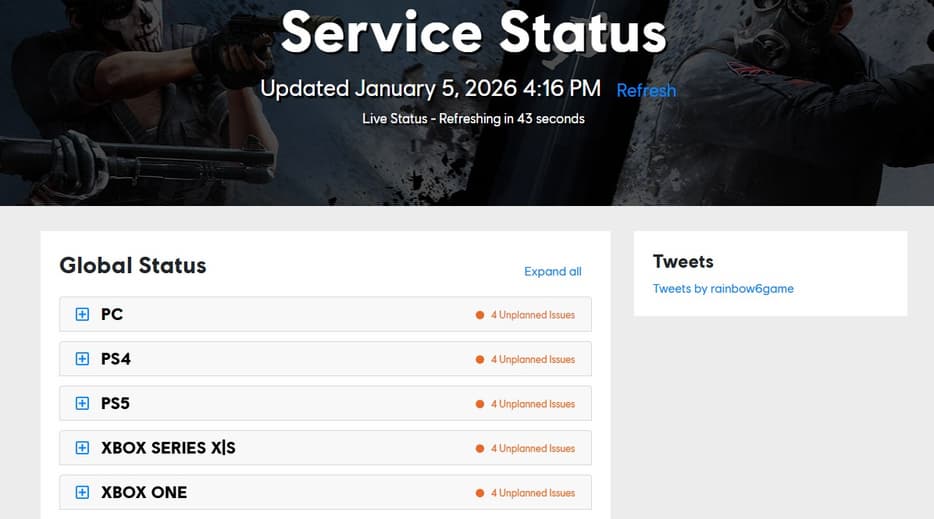 Rainbow Six Siege Ban Screen
