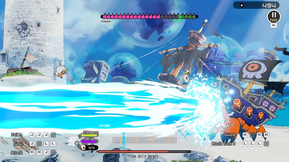 Избегание ультимативной атаки /&nbsp;Права на изображения принадлежат TVT Co. Ltd., Ratata Arts и Game Source Entertainment