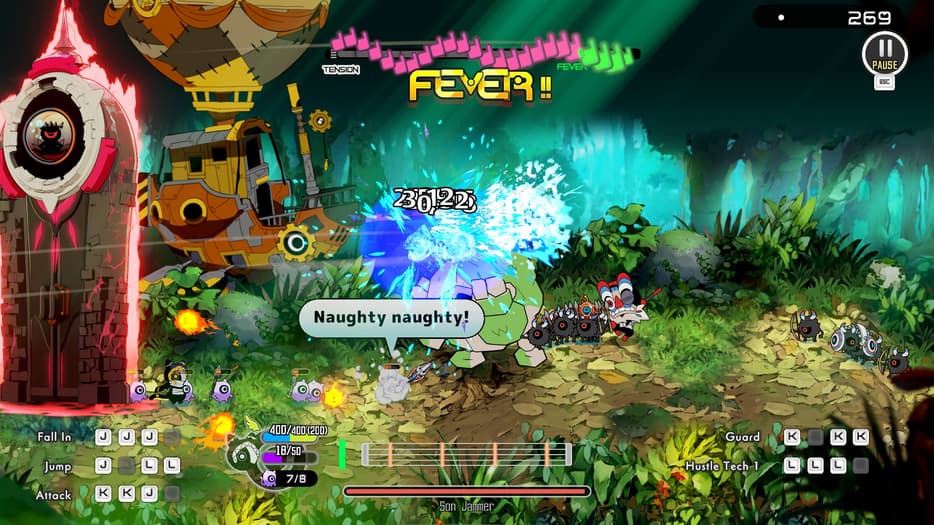 Битва с мини-боссом /&nbsp;Права на изображения принадлежат TVT Co. Ltd., Ratata Arts и Game Source Entertainment