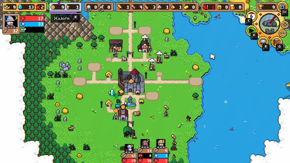 Люди отказываются работать в грозу /&nbsp;Права на изображения принадлежат Super Fantasy Games и Hooded Horse