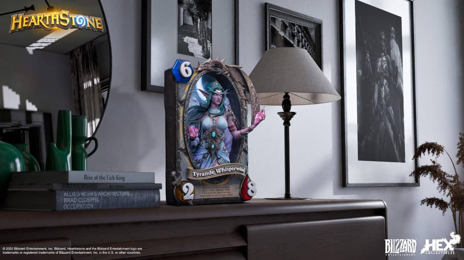 Права на изображения принадлежат Blizzard Entertainment и HEX Collectibles