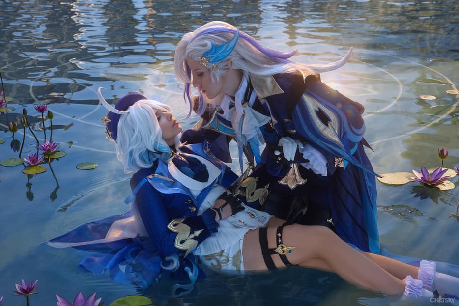 Фотограф: CHATSKYPHOTO. Косплеерши: Yuna Lex cosplay | Александра Лексина, Сонри • cosplay | Татьяна Базарова