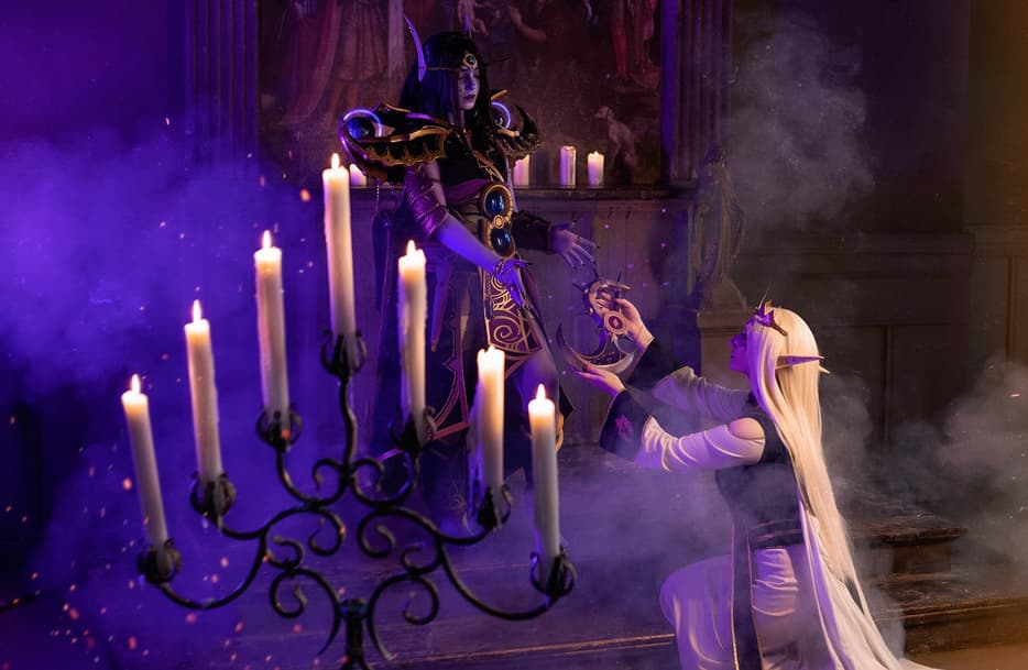  Фотограф: Tanuki. Косплеерши: ritsured cosplay | Светлана Юрьева, Аллерия Гегель | Tanuki 