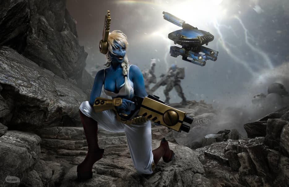  Фотограф: VESANIA. Косплеерша: Анна Шаховская. SFX grim: Наталья Блинкова 