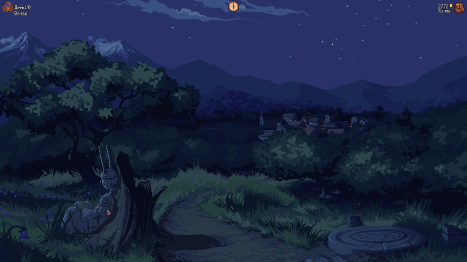 Hermosas vistas nocturnas / Los derechos de imagen pertenecen a MirthalGames y Critical Bliss 