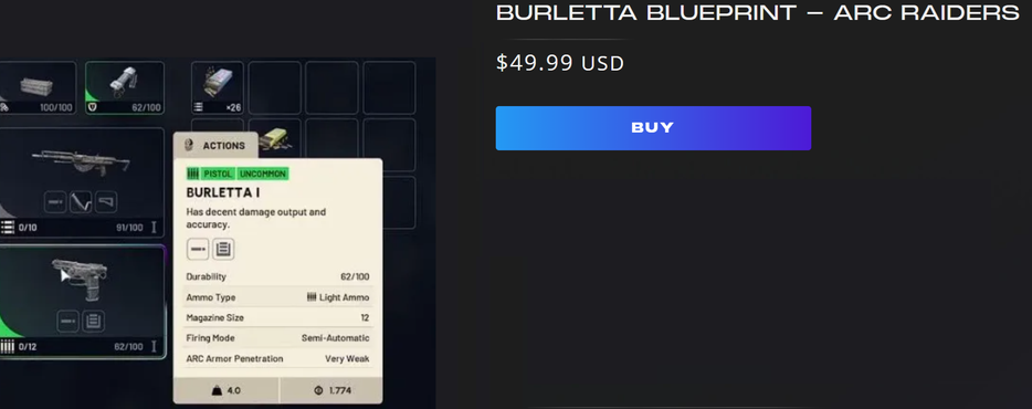 Пример объявления на чёрном рынке