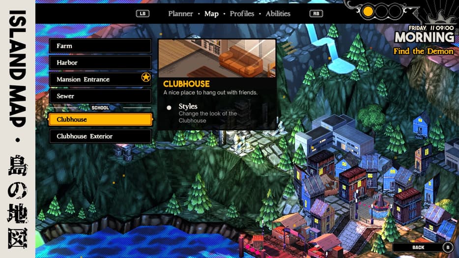 Карта острова/ Права на изображения принадлежат Necrosoft Games и Ysbryd Games