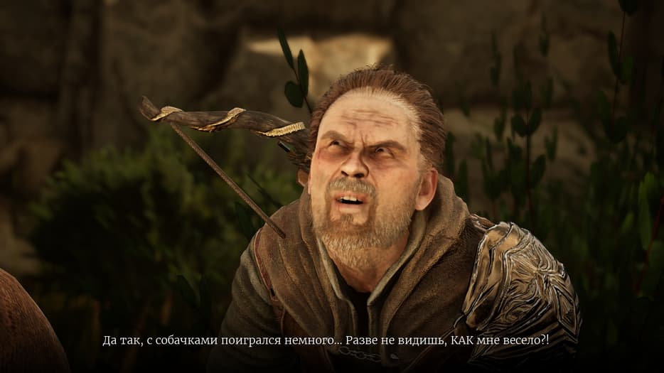 Разговор с местным жителем / Права на изображения принадлежат Fire &amp; Frost и tinyBuild