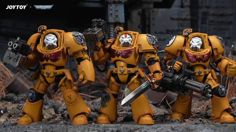 Images courtesy of Games Workshop and JoyToy