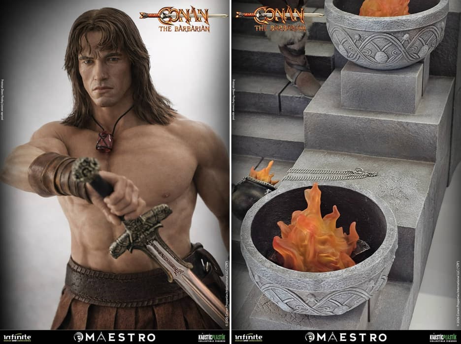 

Image rights belong to Conan Properties International and Kaustic Plastik


