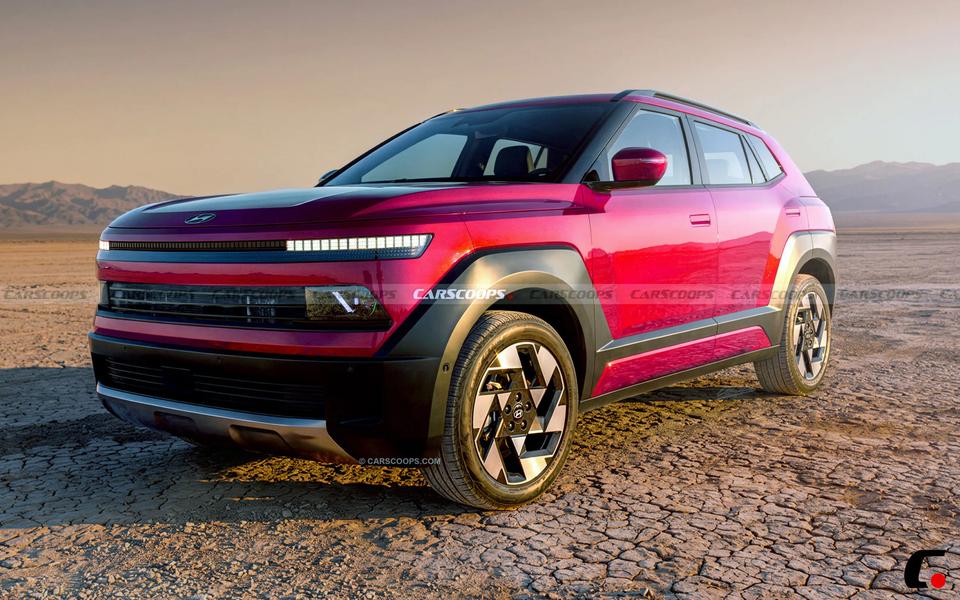 Hyundai Kona 2027 Экстерьер нового Hyundai Kona 2027