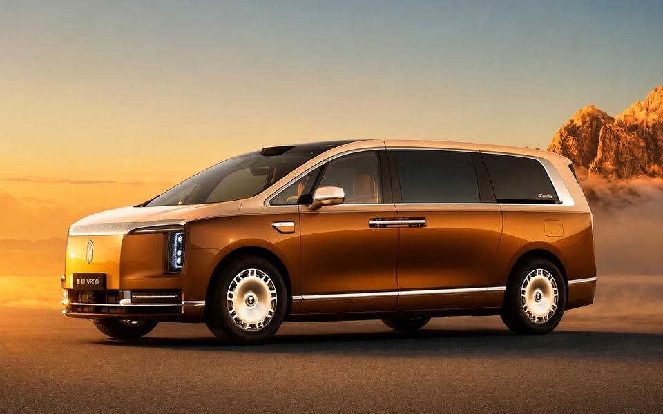 Китайский минивэн Maextro V800 бросает вызов Lexus LM