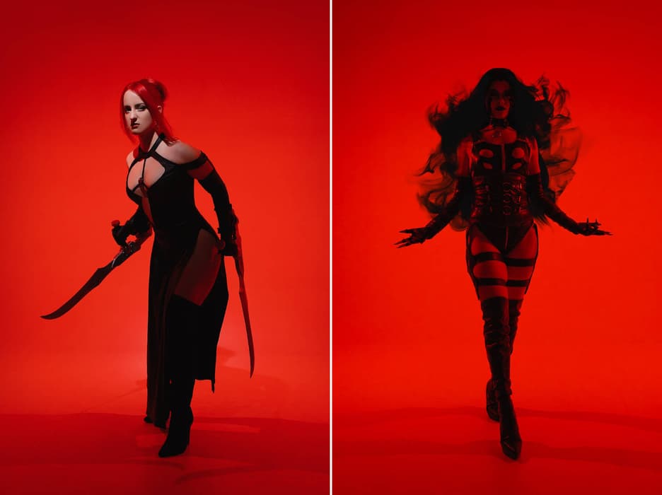  Фотограф: YOI | PHOTO. Косплеерши: Aurelia и ZUZA 