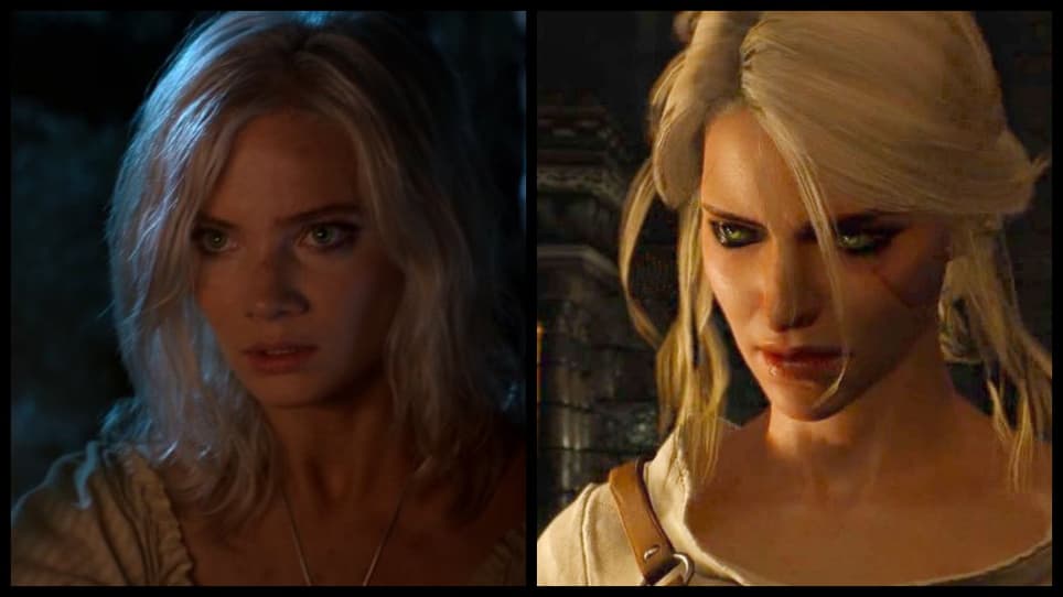 Фрейя Аллан и Цири из игры «Ведьмак 3: Дикая охота»