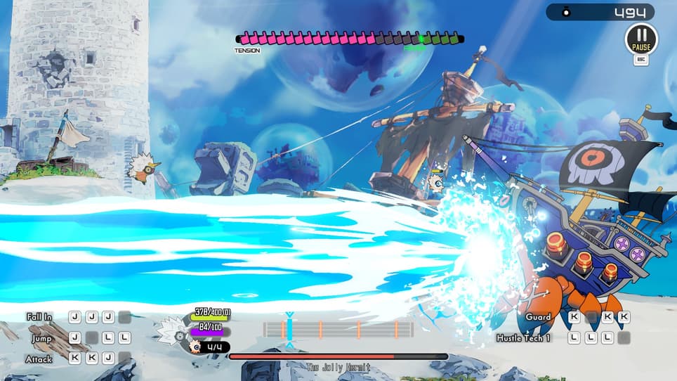 Избегание ультимативной атаки /&nbsp;Права на изображения принадлежат TVT Co. Ltd., Ratata Arts и Game Source Entertainment