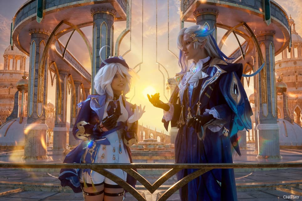 Photographer: CHATSKYPHOTO. Cosplayers: Yuna Lex cosplay | Alexandra Lexina, Сонри • cosplay | Tatyana Bazarova