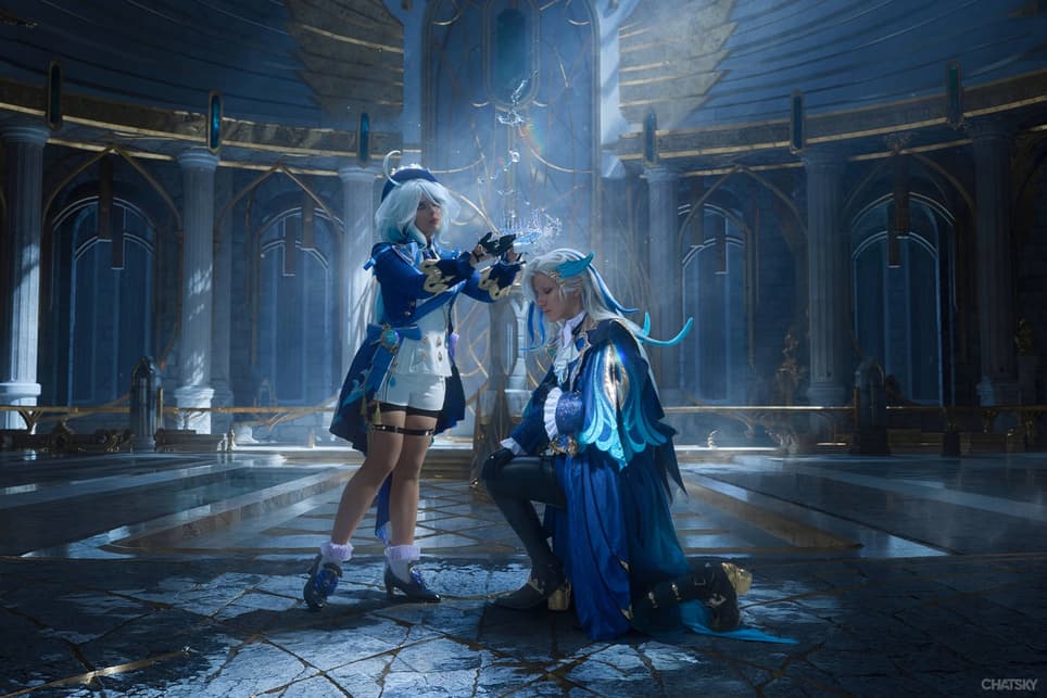 Photographer: CHATSKYPHOTO. Cosplayers: Yuna Lex cosplay | Alexandra Lexina, Сонри • cosplay | Tatyana Bazarova