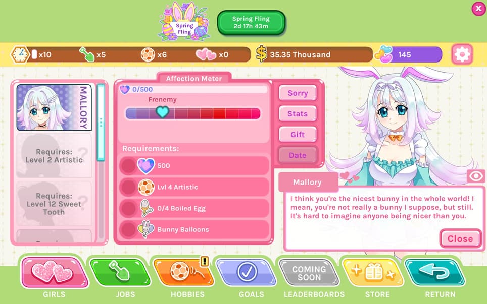 Cita en otra dimensión / Los derechos de la imagen pertenecen a Sad Panda Studios 