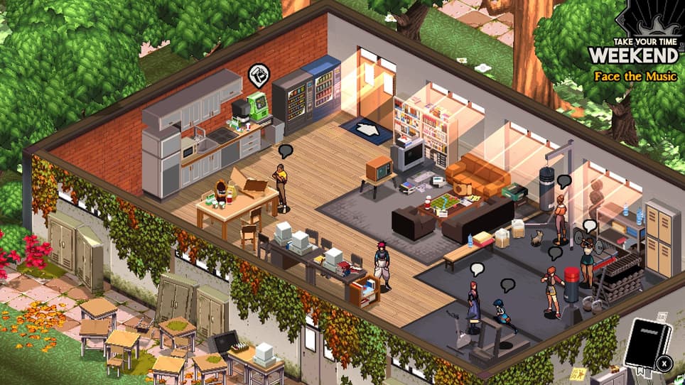 Обустроенный клуб охотников/ Права на изображения принадлежат Necrosoft Games и Ysbryd Games