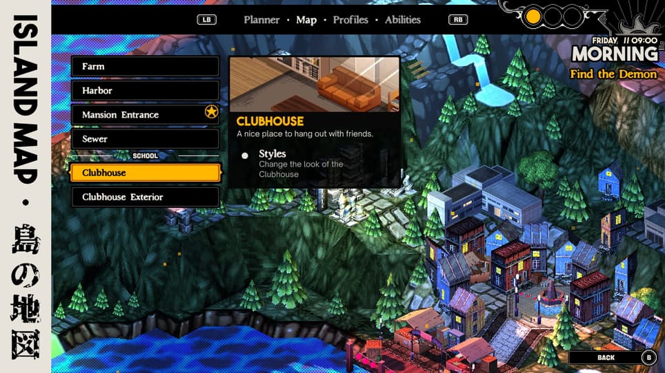 Карта острова/ Права на изображения принадлежат Necrosoft Games и Ysbryd Games