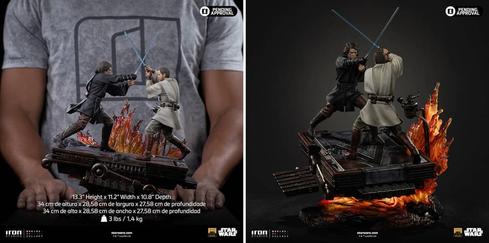 Image rights belong to Lucasfilm and Iron Studios