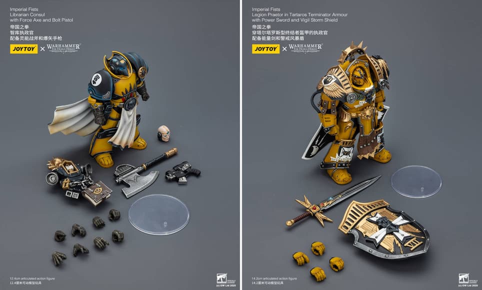 Images are copyrighted by Games Workshop and JoyToy