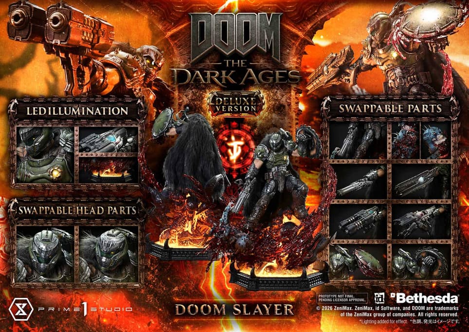 Los derechos de las imágenes pertenecen a id Software, Zenimax y Prime 1 Studio