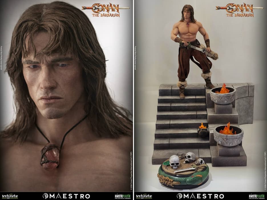  Права на изображения принадлежат Conan Properties International и Kaustic Plastik 