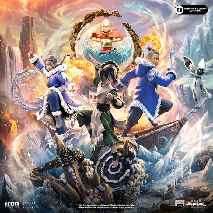 Права на изображения принадлежат Viacom International, Nickelodeon и Iron Studios