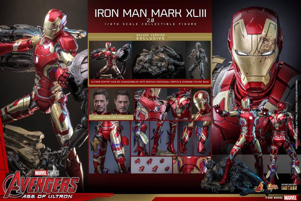 Права на изображения принадлежат Marvel и Hot Toys