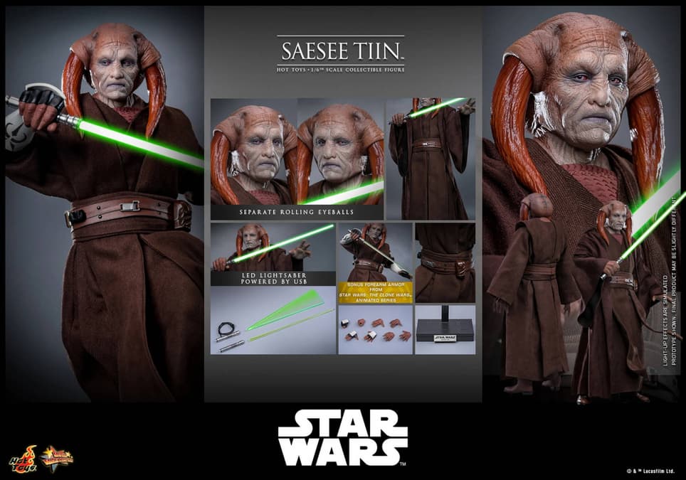  The rights to the images belong to Lucasfilm and Hot Toys 